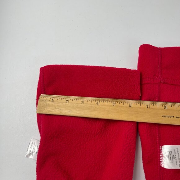 Hunter Womens Warm Boot Foot Warmers RED Size Med. US Shoe Size 5-7 Gently Used - Picture 4 of 4